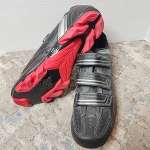Specialized MTN Bike Cycling Shoes. Black Red. SIZE EU 43.
